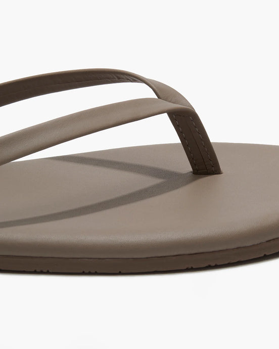 TKEES, Infradito Flip Flop in Pelle Lily