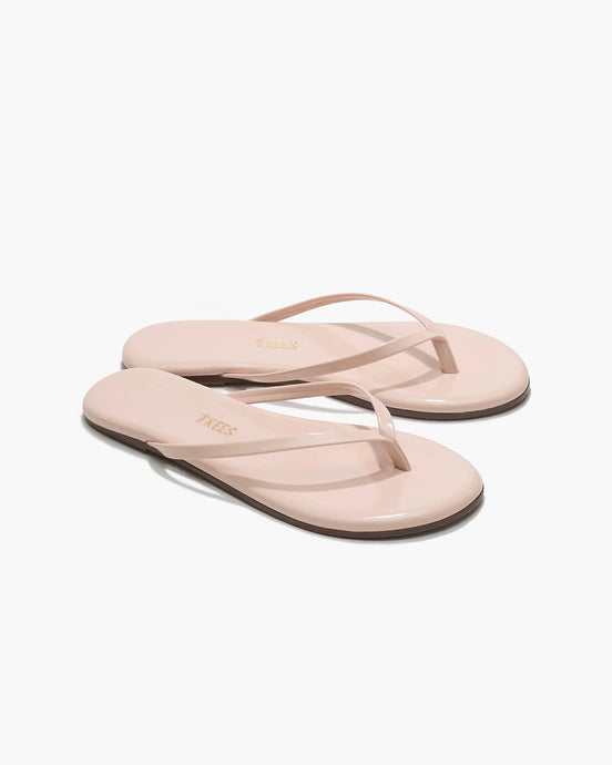 TKEES, Infradito Flip Flop in Pelle Lily