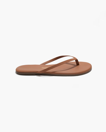 TKEES, Infradito Flip Flop in Pelle Lily