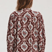 Antik Batik, Blusa in Cotone Stampato Irene