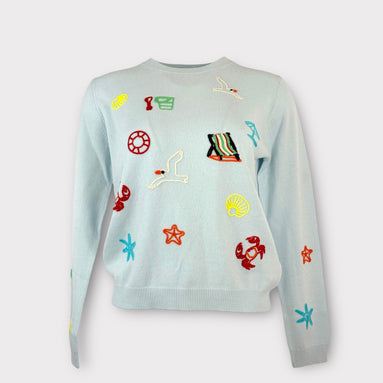 Maglia Girocollo Cashmere Tema Mare Jumper1234