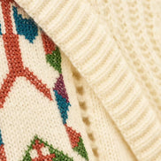 Ba&sh, Maglia Girocollo in Lana con Dettagli Ricamati, Elda
