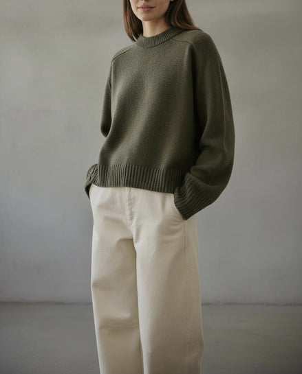 Maglia Lana Vergine Girocollo Will Soeur