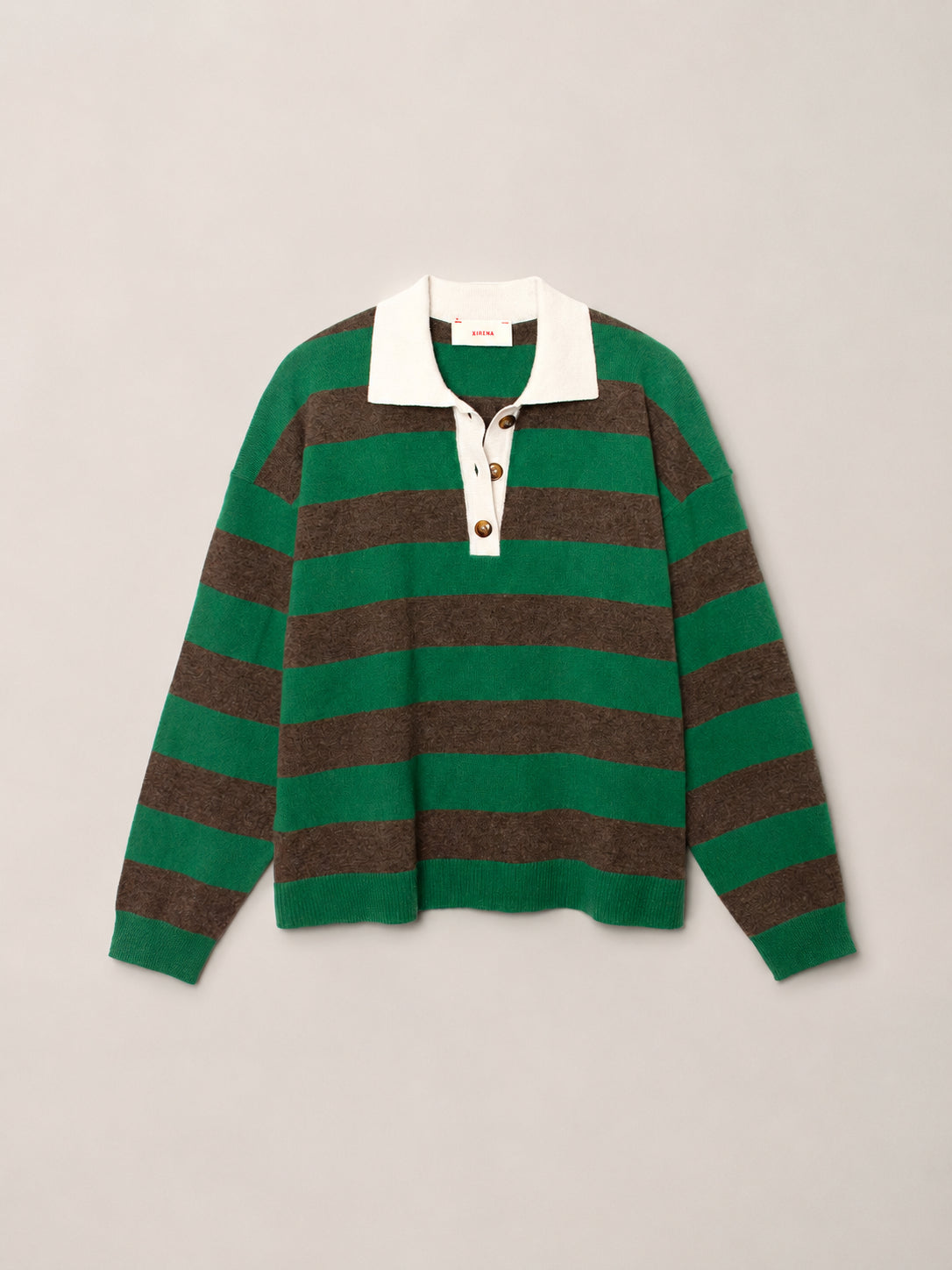 Xirena, Polo Rugby a Righe Lana Cashmere Braxton