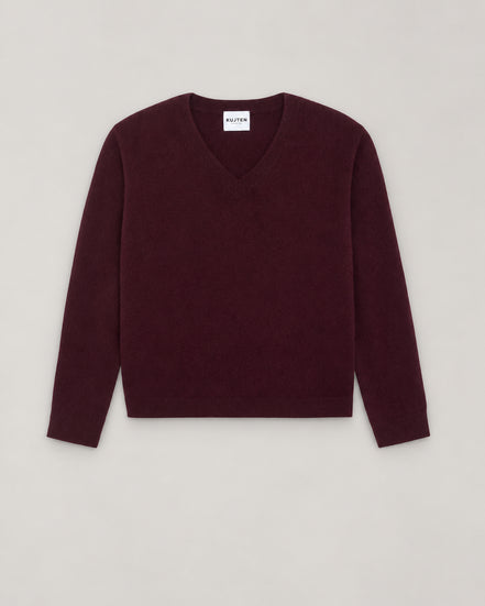 Kujten, Maglia in Cashmere  Scollo a V