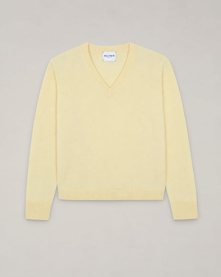 Kujten, Maglia in Cashmere  Scollo a V