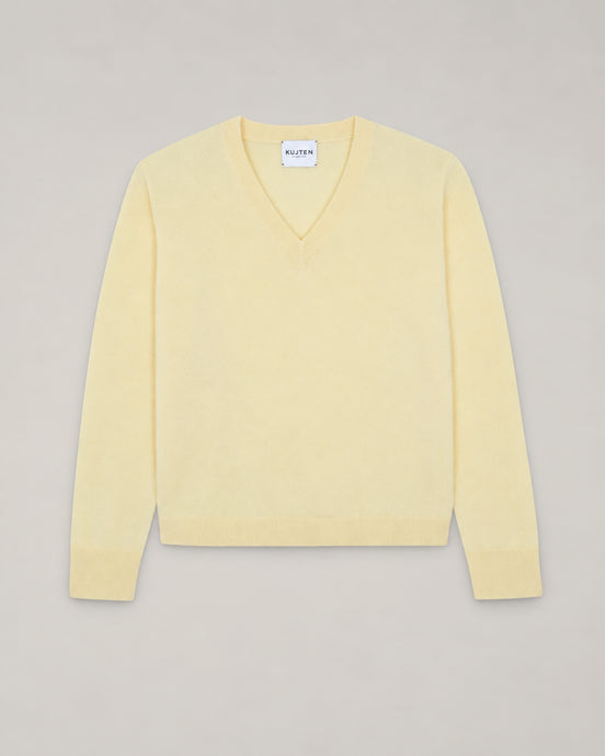 Kujten, Maglia in Cashmere  Scollo a V