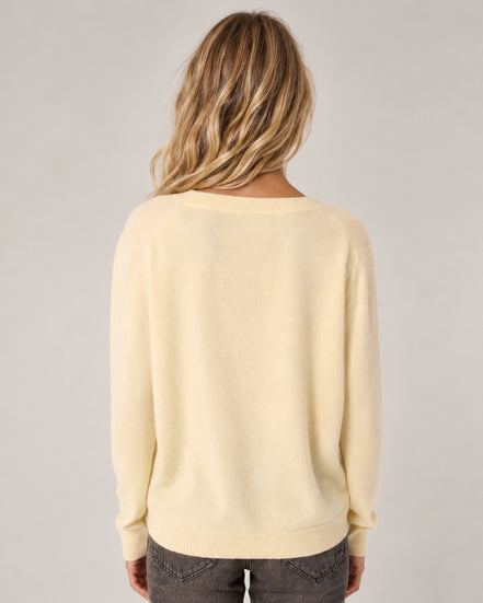 Kujten, Maglia in Cashmere  Scollo a V