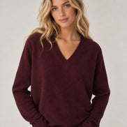 Kujten, Maglia in Cashmere  Scollo a V
