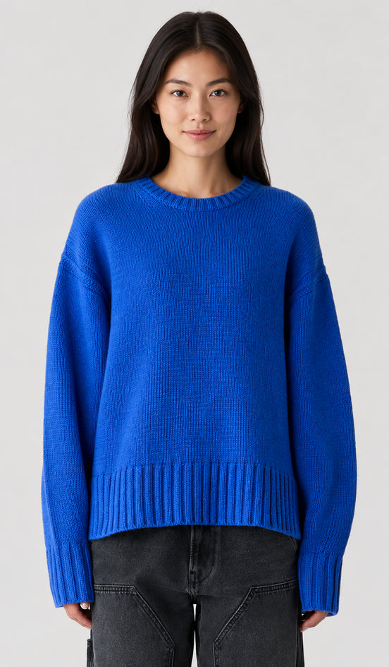 Guest in Residence, Maglione Girocollo in Cashmere Cozy Crew