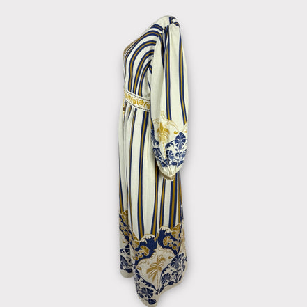 Abito Maxi Chemisier con Maniche Balloon  Pineapple Farm Rio