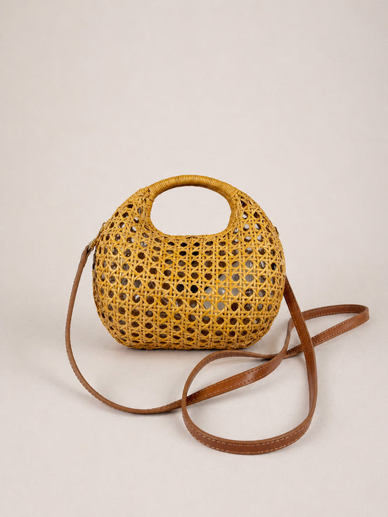 Serpui, Clutch in Vimini con Tracolla Michelle