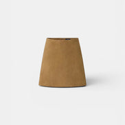Mini Gonna in Camoscio Cammello Soeur