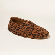 Toujours Milano, Mocassino da Barca con Frange Animalier