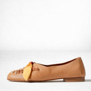 Mocassino Morbido con Foulard Intrecciato Juliol, Hereu