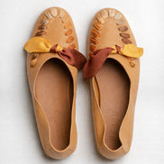 Mocassino Morbido con Foulard Intrecciato Juliol, Hereu