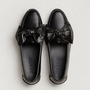 Hereu, Mocassino Slip On con Dettaglio a Fiocco
