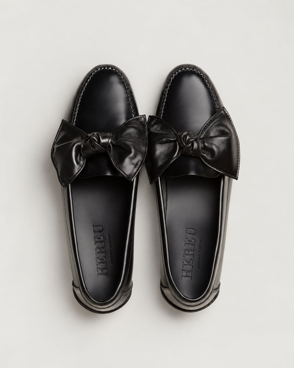 Hereu, Mocassino Slip On con Dettaglio a Fiocco