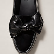 Hereu, Mocassino Slip On con Dettaglio a Fiocco