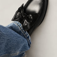 Hereu, Mocassino Slip On con Dettaglio a Fiocco