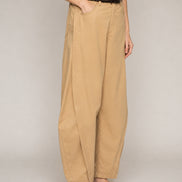 SEA New York, Pantalone Barrel in Cotone Odessa