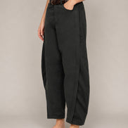 SEA New York, Pantalone Barrel in Cotone Odessa