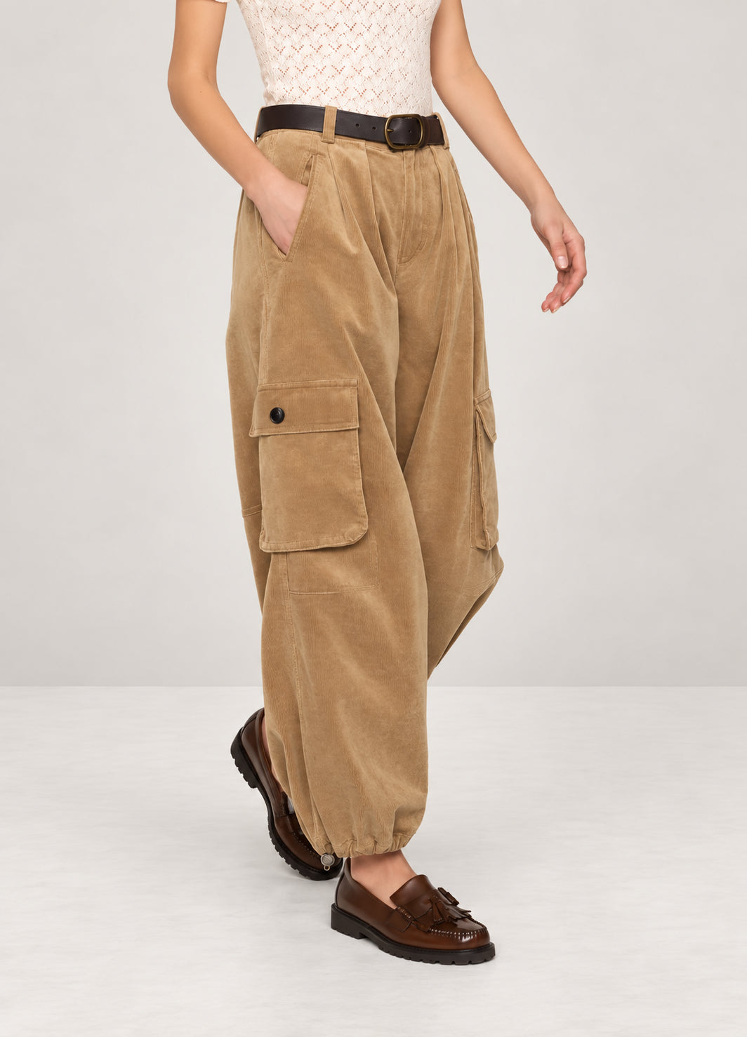SEA New York, Pantaloni Cargo Corduroy Garrett