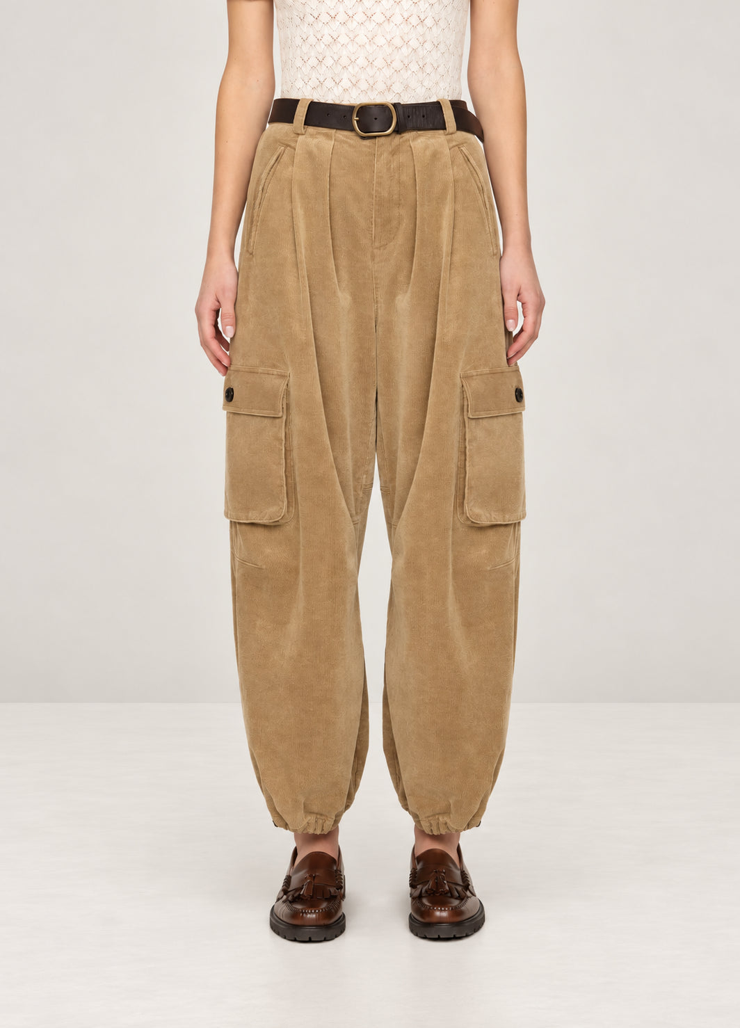 SEA New York, Pantaloni Cargo Corduroy Garrett