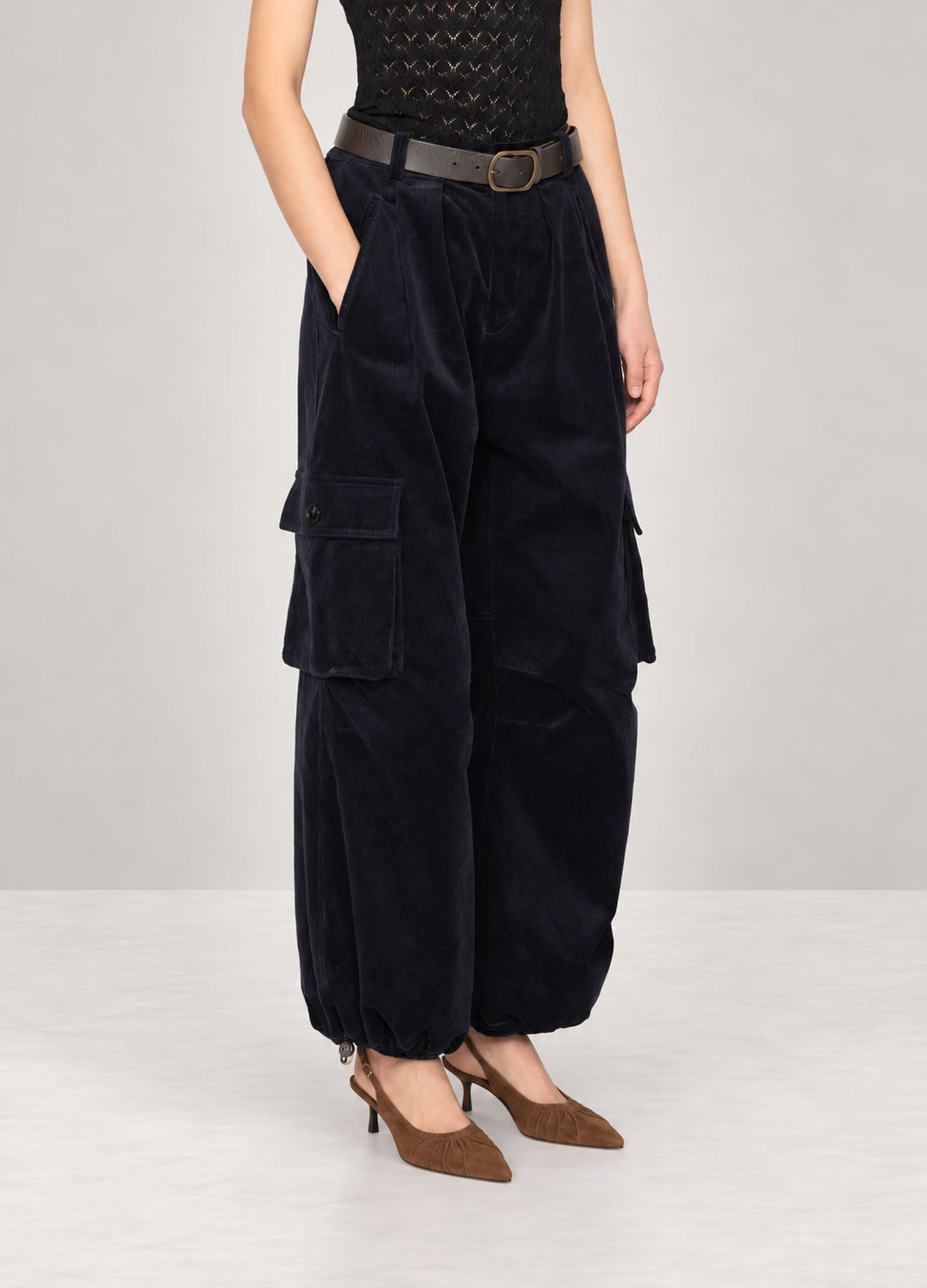 SEA New York, Pantaloni Cargo Corduroy Garrett