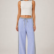 Antik Batik, Pantaloni Tessuto Camicia a Bastoncino Martin