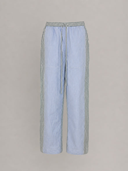Antik Batik, Pantaloni Tessuto Camicia a Bastoncino Martin