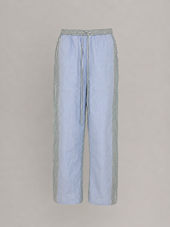 Antik Batik, Pantaloni Tessuto Camicia a Bastoncino Martin