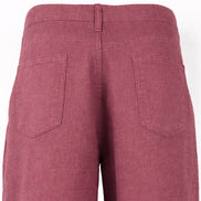 Pantaloni con Pences Cotone e Lino Marina Maison Hotel