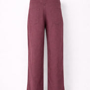 Pantaloni con Pences Cotone e Lino Marina Maison Hotel