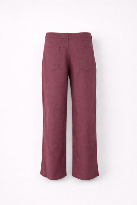 Pantaloni con Pences Cotone e Lino Marina Maison Hotel