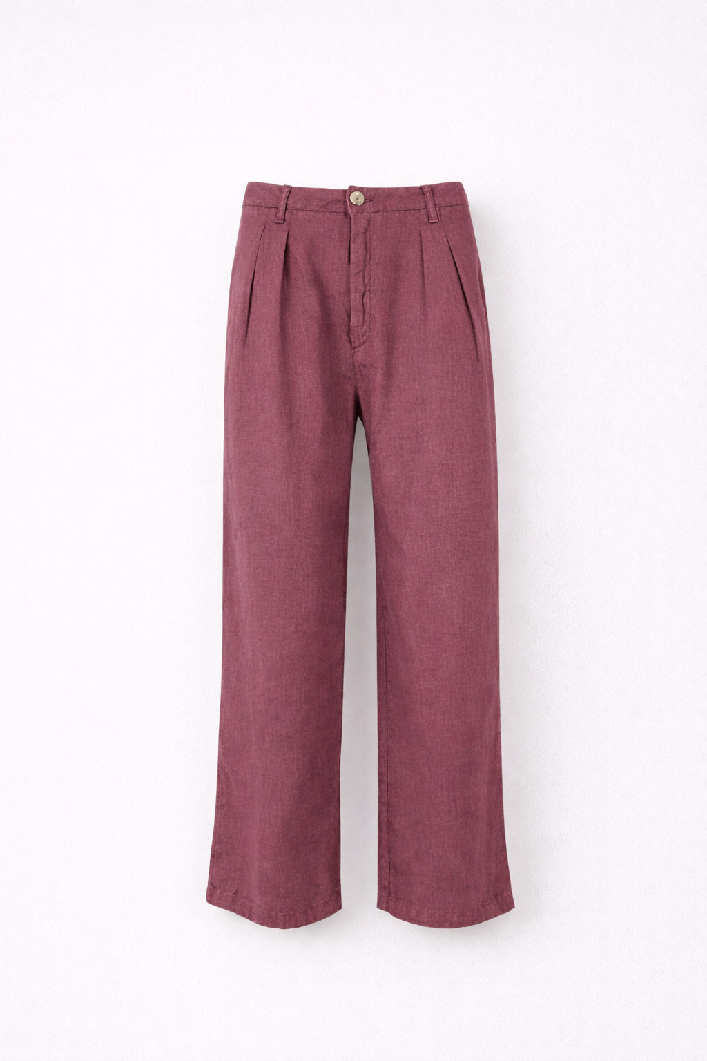 Pantaloni con Pences Cotone e Lino Marina Maison Hotel