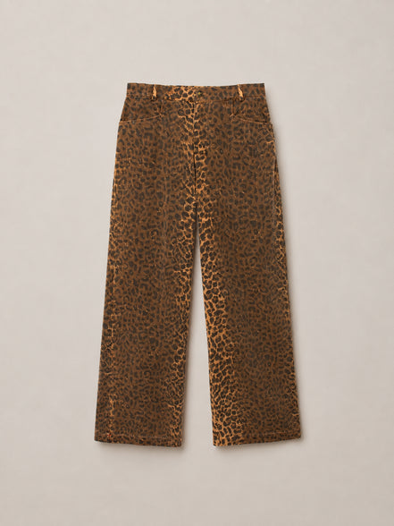 Xirena, Pantalone Denim Animalier Nixon