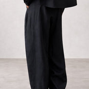 Pantalone con Elastico in Seta Soeur