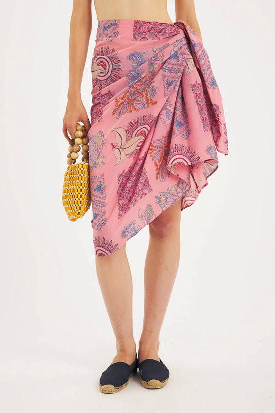 Pareo in Cotone Fantasia Antik Batik