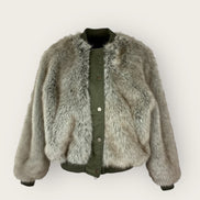 Bomber Corto in Eco Pelliccia Bazar Deluxe