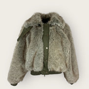 Bomber Corto in Eco Pelliccia Bazar Deluxe