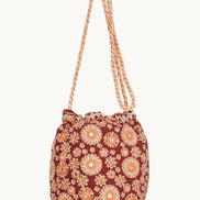 MA.BE Apparel, Pochette Tracolla Ricamata Suri