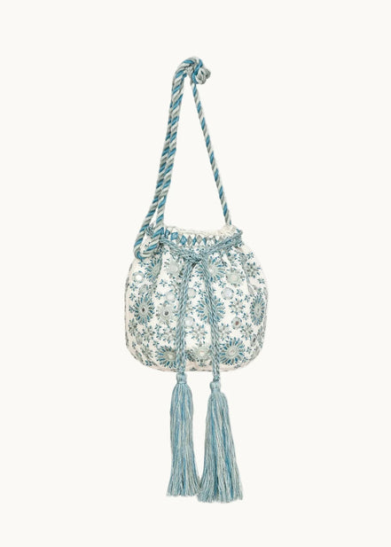 MA.BE Apparel, Pochette Tracolla Ricamata Suri