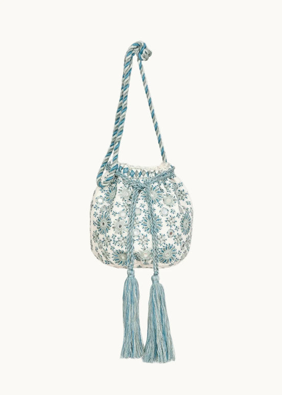 MA.BE Apparel, Pochette Tracolla Ricamata Suri