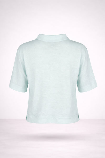 Majestic Filatures, Polo in Lino Manica Corta