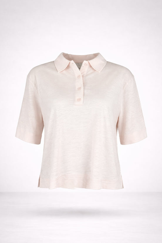 Majestic Filatures, Polo in Lino Manica Corta