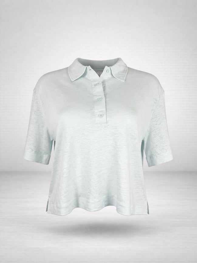 Majestic Filatures, Polo in Lino Manica Corta