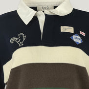 Felpa Polo Rugby a Righe Sea NY