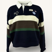 Felpa Polo Rugby a Righe Sea NY
