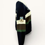 Felpa Polo Rugby a Righe Sea NY